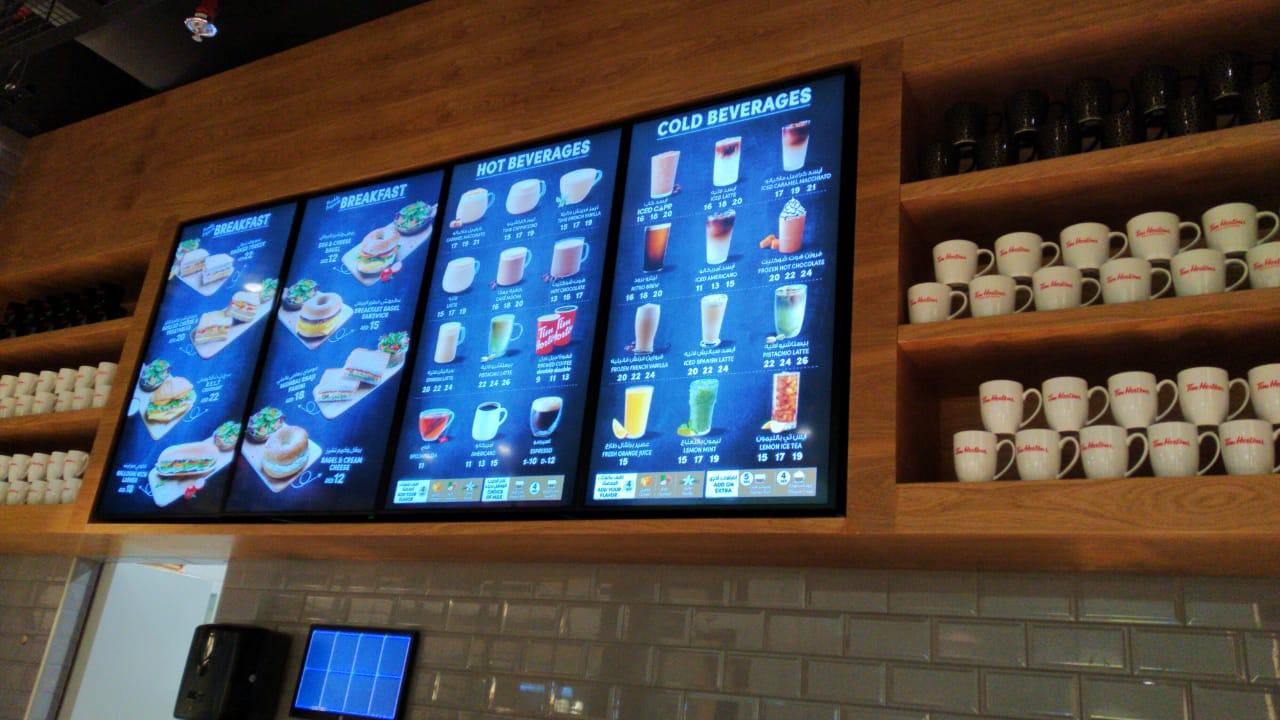 Digital MENU BOARD IN INDIA | Digital MENU BOARD IN HYDERABAD | Digital MENU BOARD TELANGANA | Digital MENU BOARD IN MUMBAI