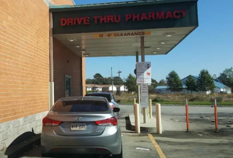 Drive thru for pharmacies